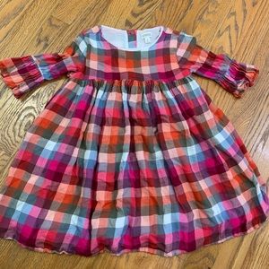 Gymboree Plaid Dress size 4